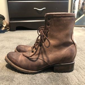 Brown Freebird booties